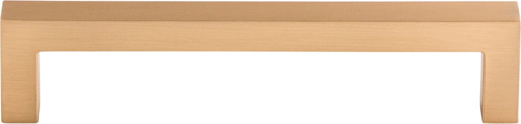 Top Knobs Square Series 5-1/16"(128mm) CC Bar Pull, Brushed Bronze