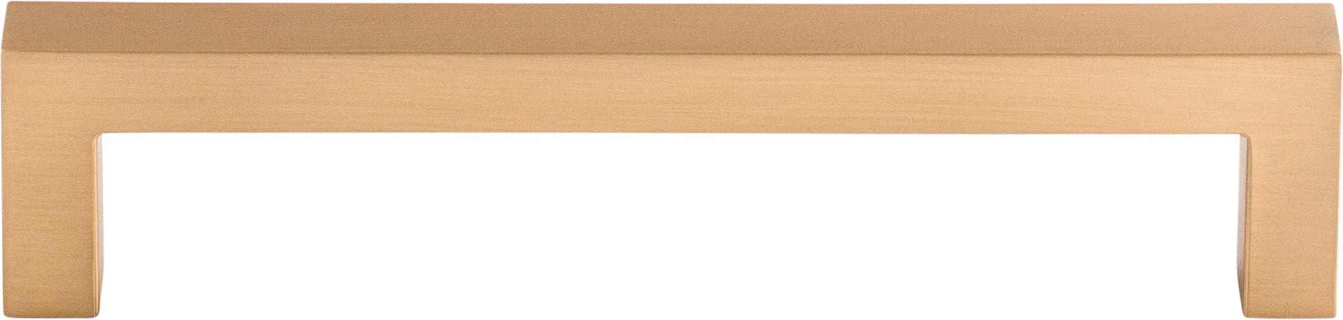 Top Knobs Square Series 5-1/16"(128mm) CC Bar Pull, Brushed Bronze