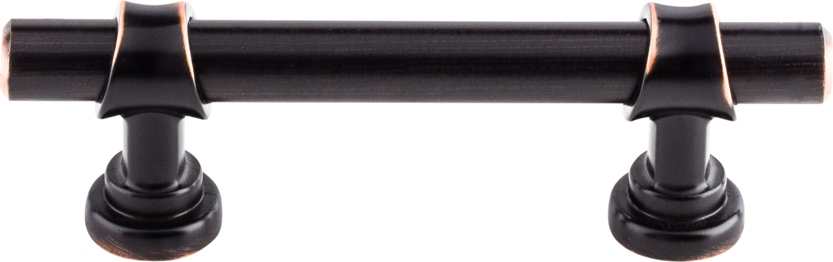 Top Knobs Bit Series 3"(76mm) CC Pull, Tuscan Bronze
