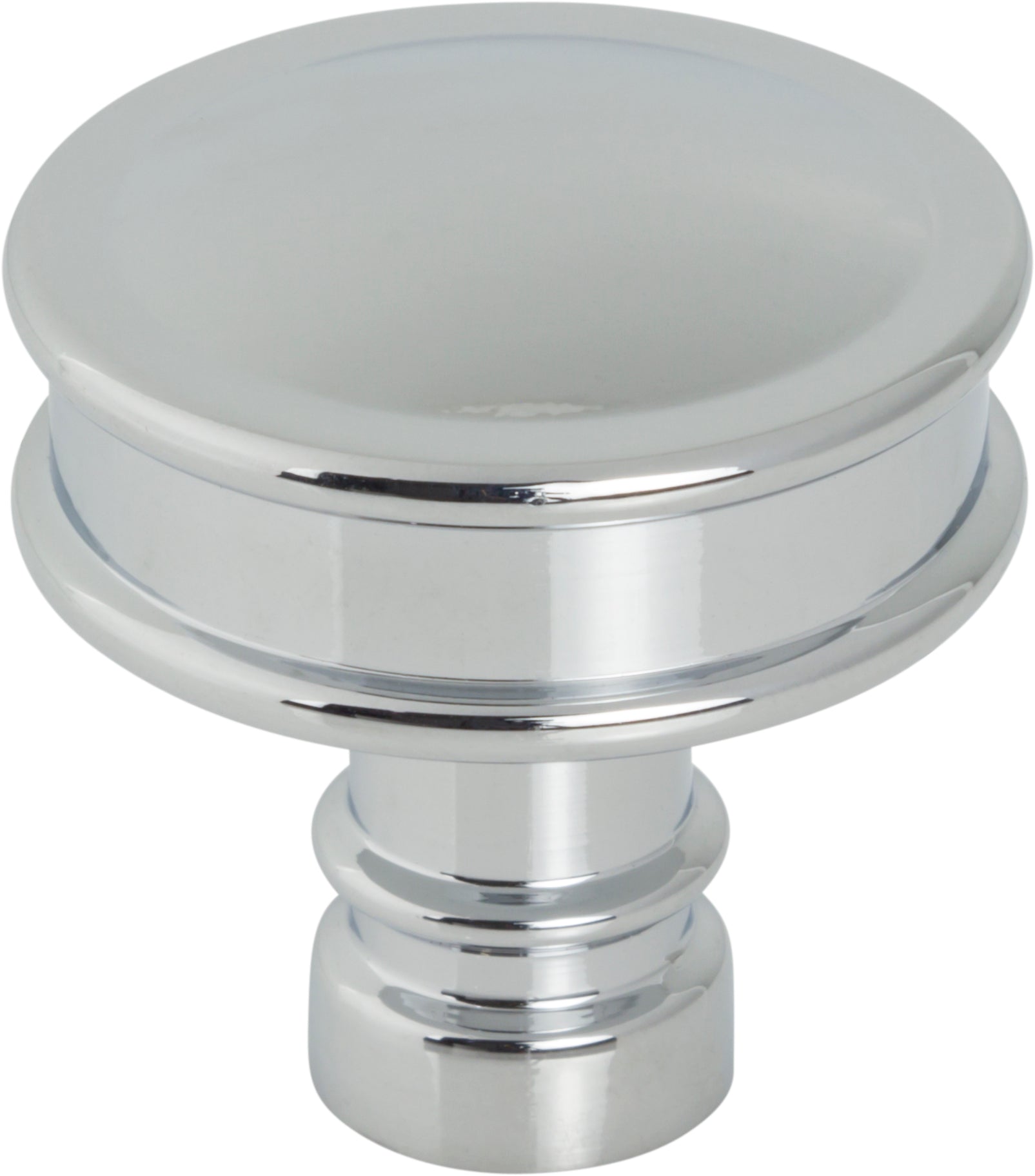 Top Knobs Cranford Series 1-1/4"L Knob, Polished Chrome