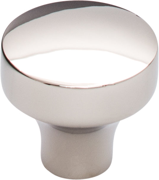 Top Knobs Kinney Series 1-1/4"L Knob, Polished Nickel
