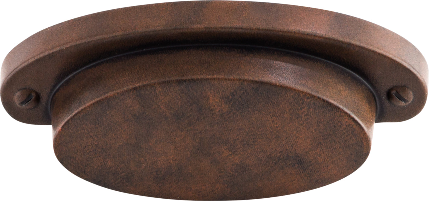 Top Knobs Dakota Series 2-9/16"(65mm) CC Cup Pull, Patina Rouge