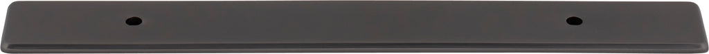 Top Knobs Radcliffe Series 5-1/16"(128mm) CC Backplate, Ash Gray