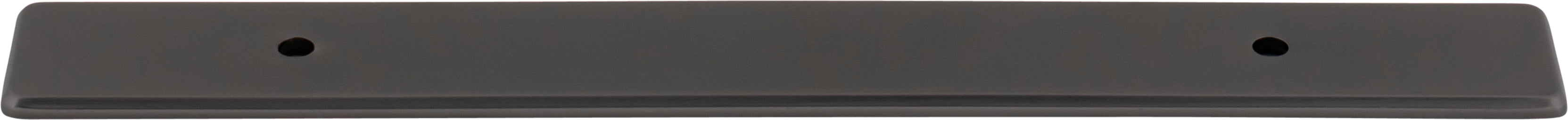 Top Knobs Radcliffe Series 5-1/16"(128mm) CC Backplate, Ash Gray
