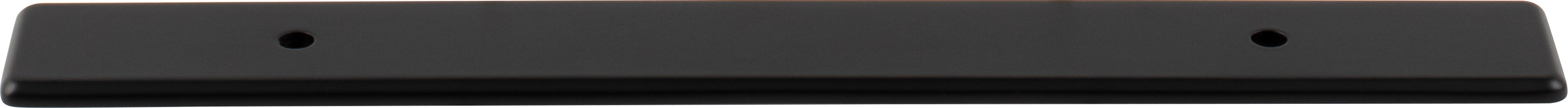 Top Knobs Radcliffe Series 5-1/16"(128mm) CC Backplate, Flat Black