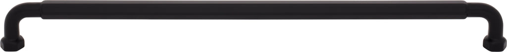 Top Knobs Dustin Series 12"(304mm) CC Pull, Flat Black