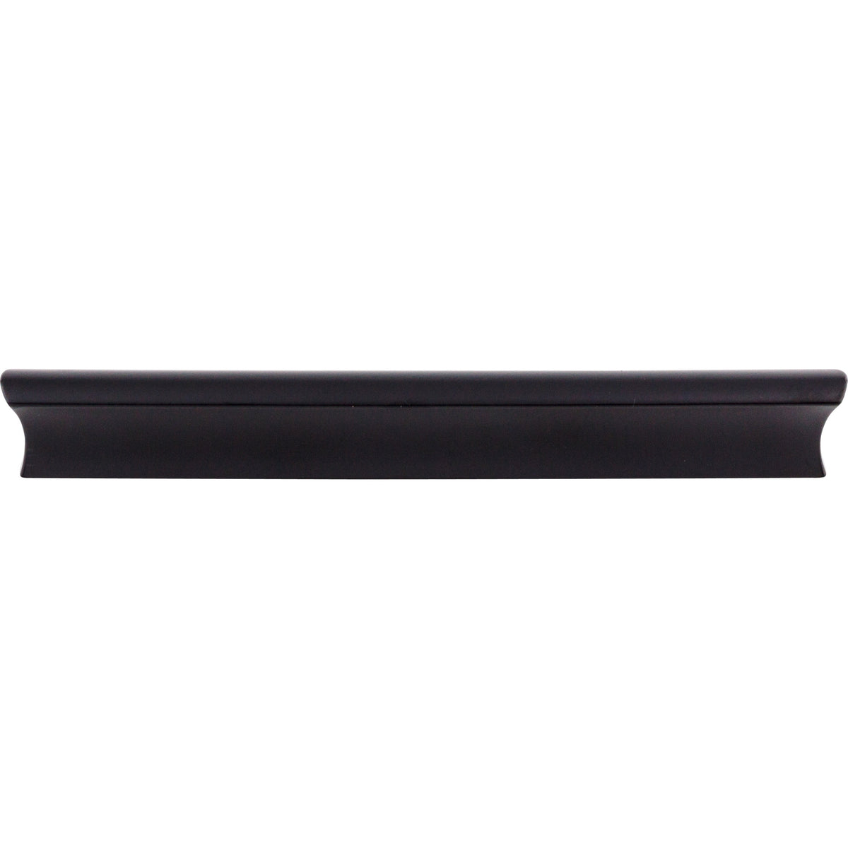 Top Knobs Glacier Series 8"L Pull, Flat Black