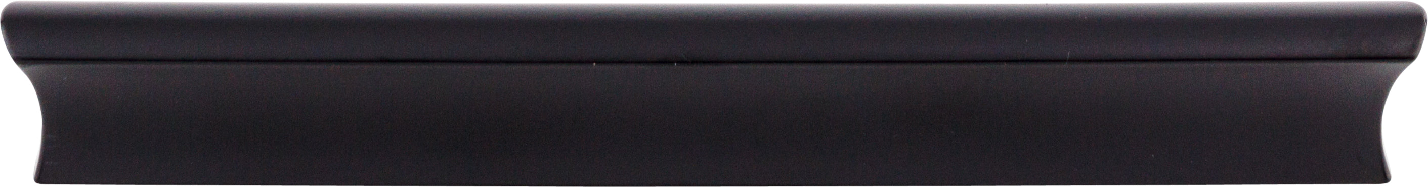Top Knobs Glacier Series 8"L Pull, Flat Black