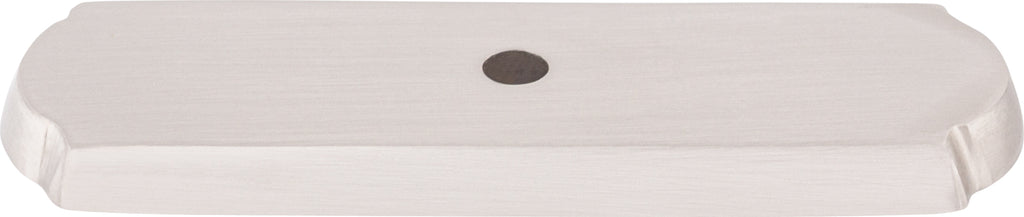 Top Knobs Aspen II Backplate Series 2-1/2"L Rectangle, Brushed Satin Nickel