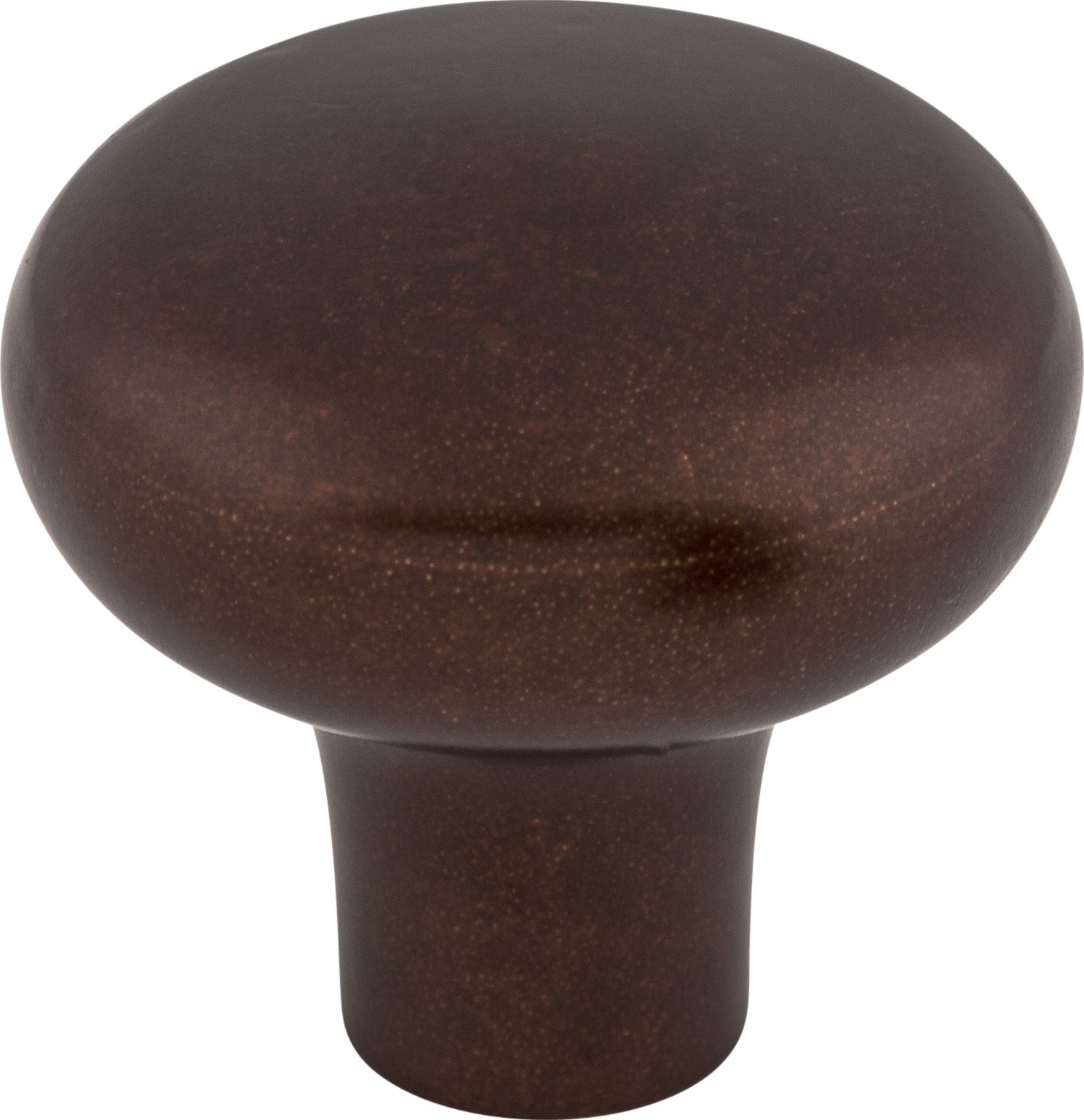 Top Knobs Aspen Round Series 1-5/8"L Knob, Mahogany Bronze