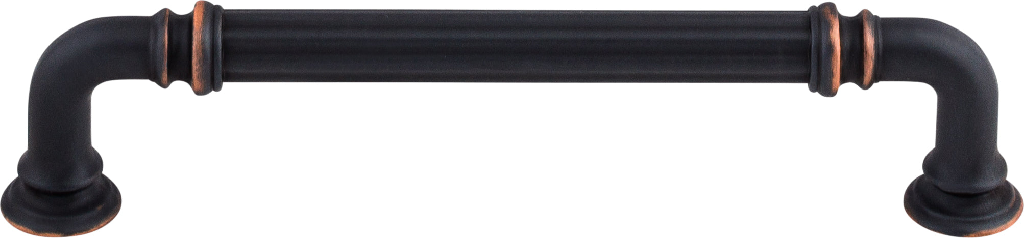 Top Knobs Reeded Series 5"(127mm) CC Pull, Umbrio