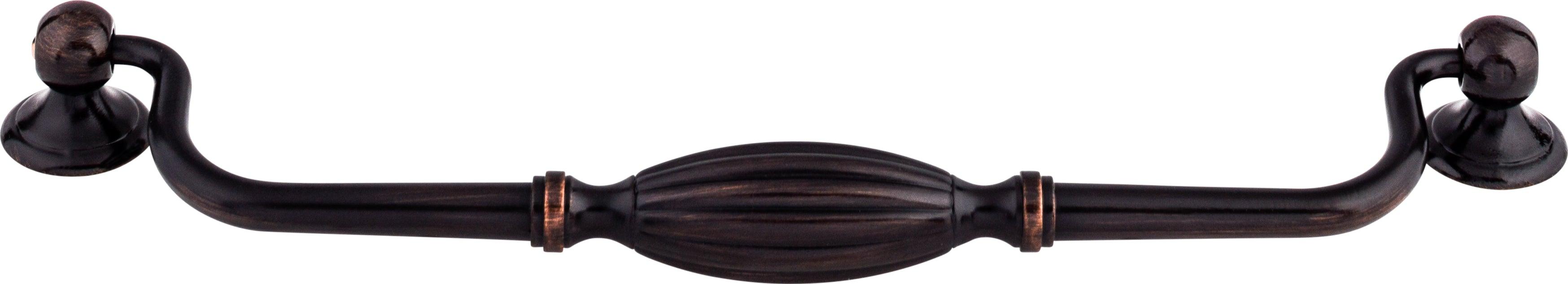 Top Knobs Tuscany Series 8-13/16"(223mm) CC Drop Pull, Tuscan Bronze