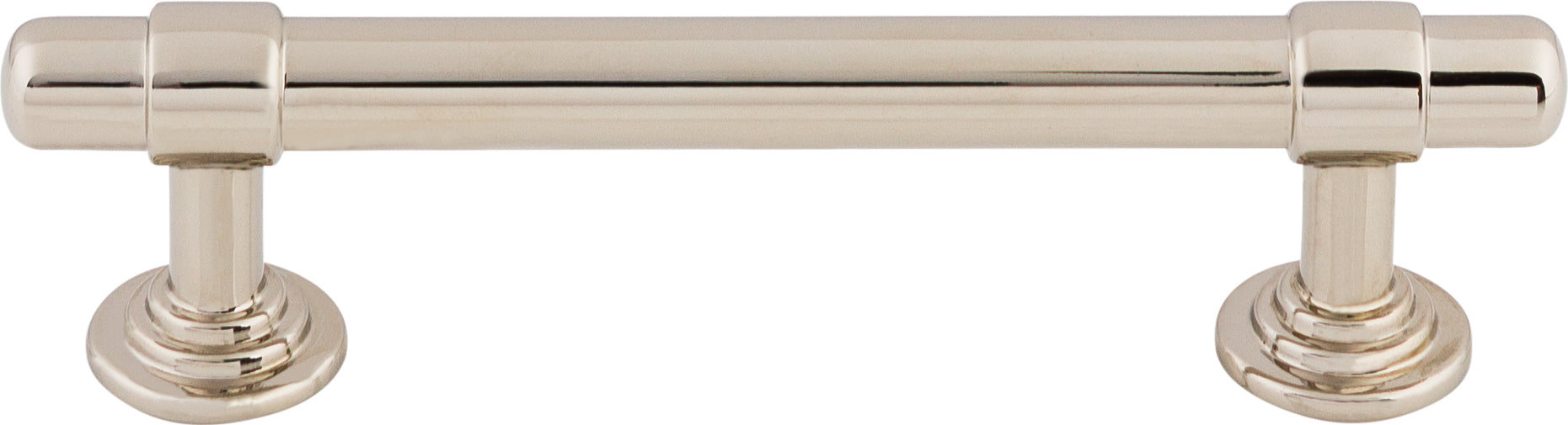 Top Knobs Ellis Series 3-3/4"(95mm) CC Pull, Polished Nickel