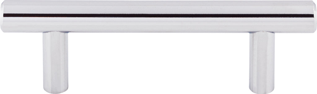 Top Knobs Hopewell Series 3"(76mm) CC Bar Pull, Polished Chrome
