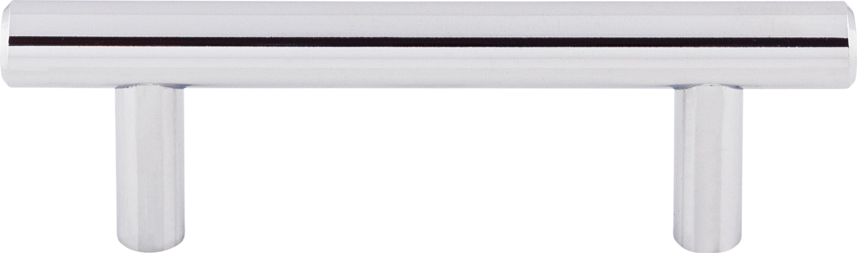 Top Knobs Hopewell Series 3"(76mm) CC Bar Pull, Polished Chrome