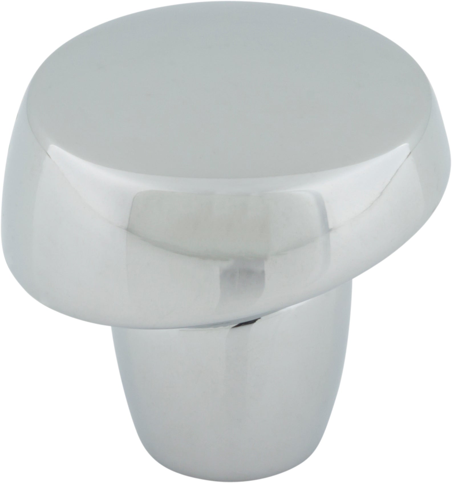 Top Knobs Florham Series 1-1/4"L Knob, Polished Chrome
