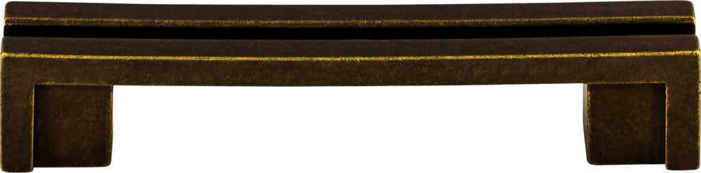Top Knobs Flat Rail Series 3-1/2"(89mm) CC Pull, German Bronze