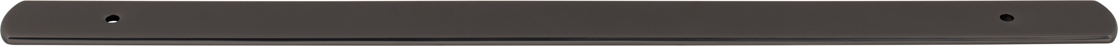 Top Knobs Wescott Series 12"(304mm) CC Backplate, Ash Gray