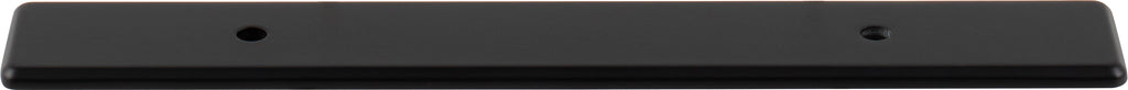 Top Knobs Radcliffe Series 3-3/4"(95mm) CC Backplate, Flat Black