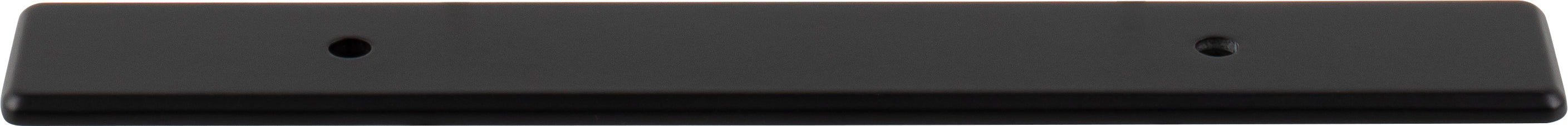 Top Knobs Radcliffe Series 3-3/4"(95mm) CC Backplate, Flat Black