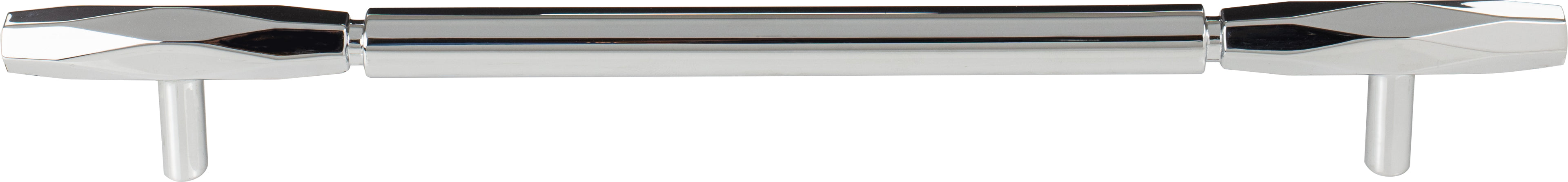 Top Knobs Kingsmill Series 8-13/16"(223mm) CC Pull, Polished Chrome