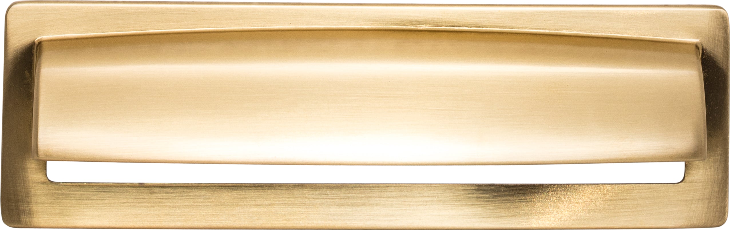 Top Knobs Hollin Series 5-1/16"(128mm) CC Cup Pull, Honey Bronze