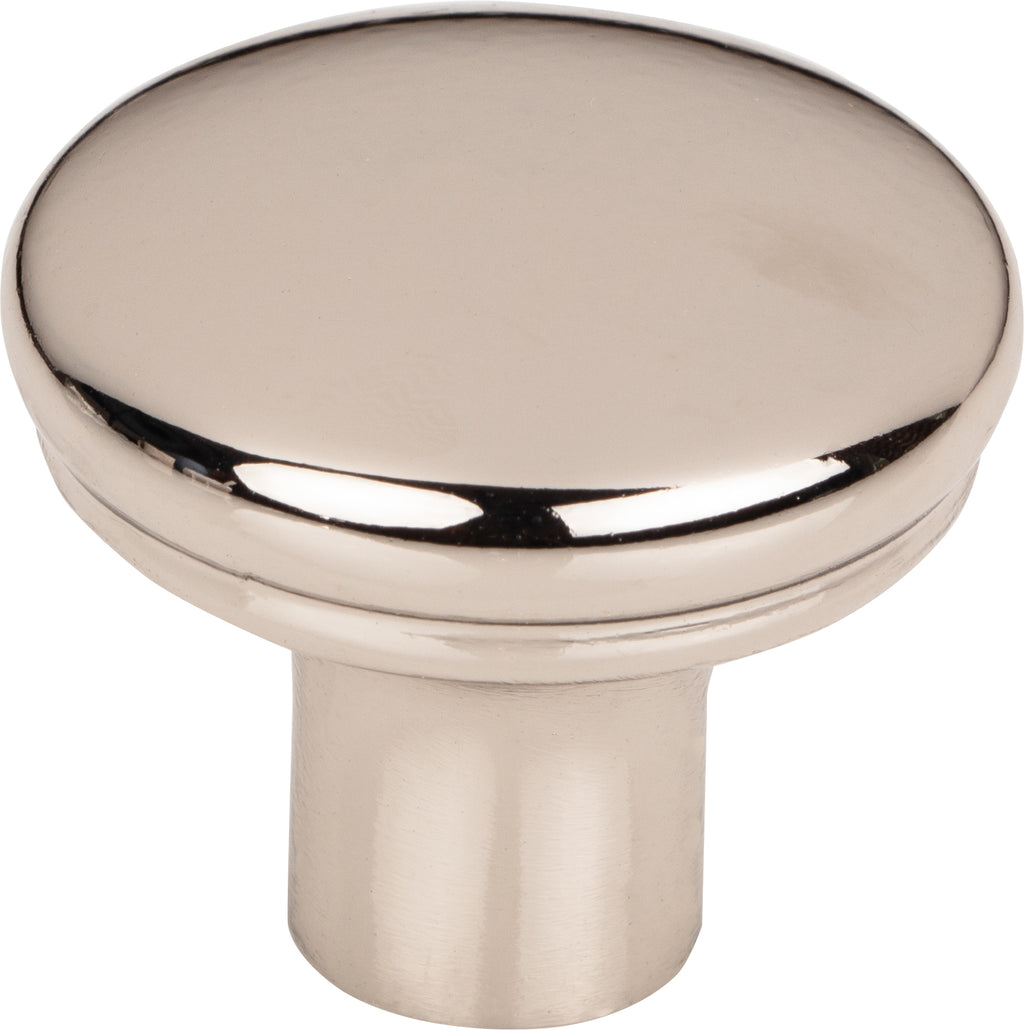 Top Knobs Julian Series 1-1/4"L Knob, Polished Nickel
