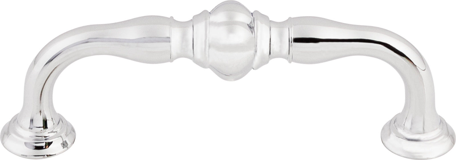 Top Knobs Allington Series 3-3/4"(95mm) CC Pull, Polished Chrome