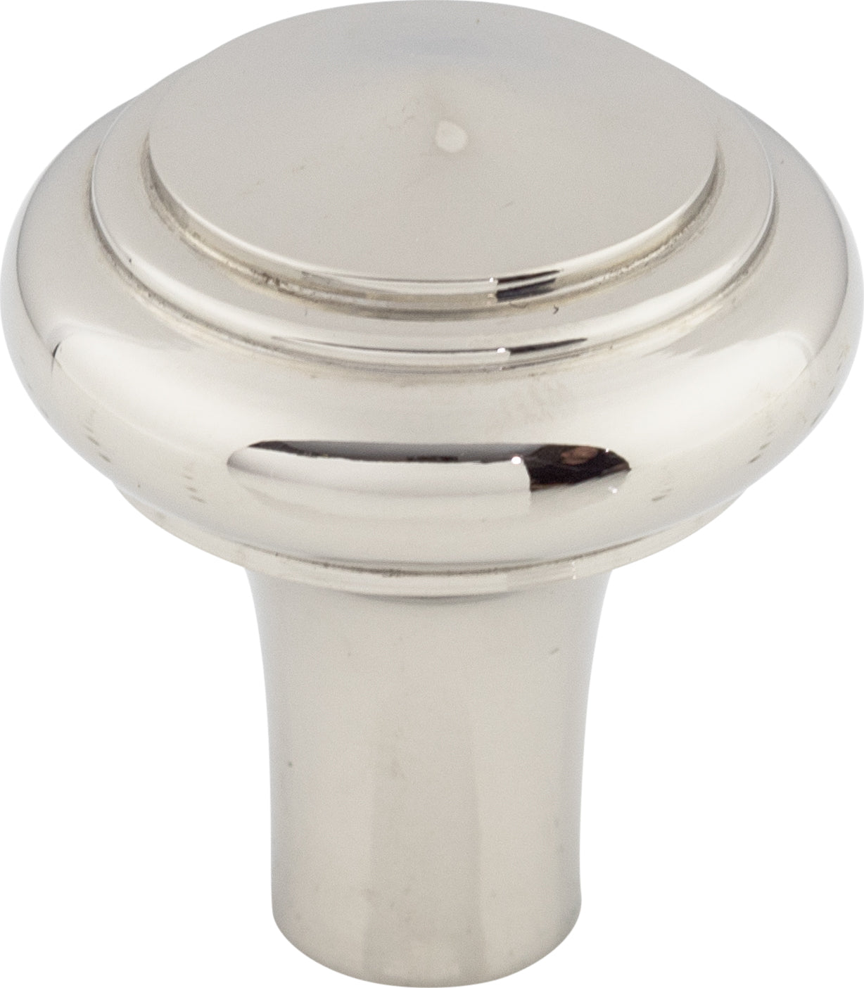 Top Knobs Aspen II Peak Series 1-1/4"L Knob, Polished Nickel