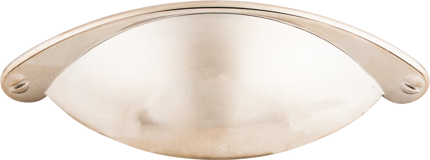 Top Knobs Somerset Series 2-1/2"(64mm) CC Cup Pull, Polished Nickel