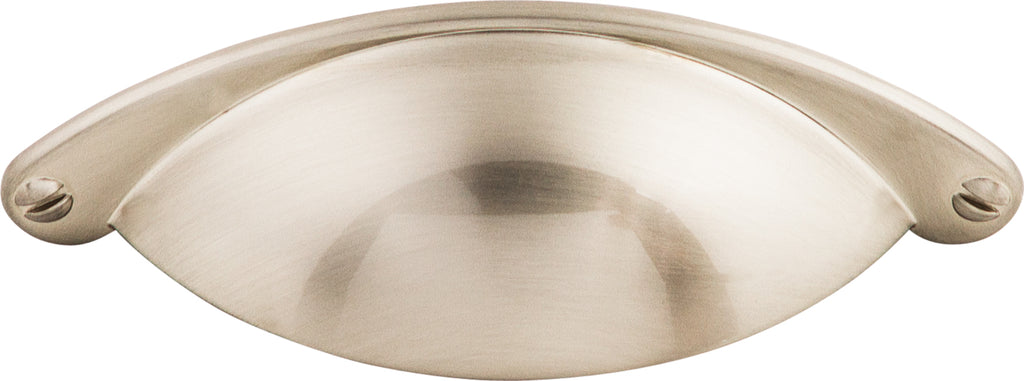 Top Knobs Somerset Series 2-1/2"(64mm) CC Cup Pull, Brushed Satin Nickel