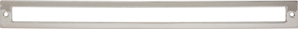 Top Knobs Hollin Series 12"(304mm) CC Backplate, Polished Nickel