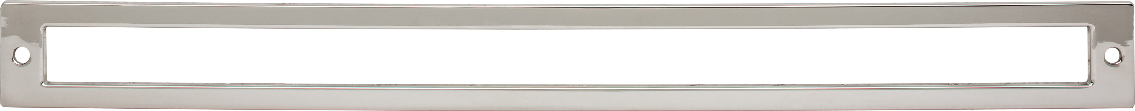 Top Knobs Hollin Series 12"(304mm) CC Backplate, Polished Nickel