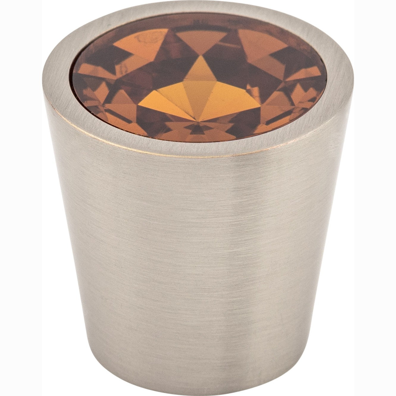 Top Knobs Wine Crystal Center Series 1-1/16"L Knob, 