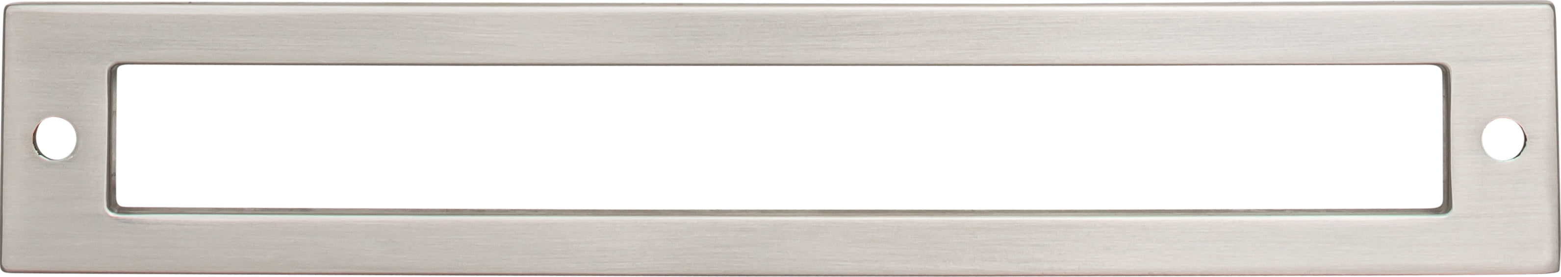 Top Knobs Hollin Series 6-5/16"(160mm) CC Backplate, Brushed Satin Nickel