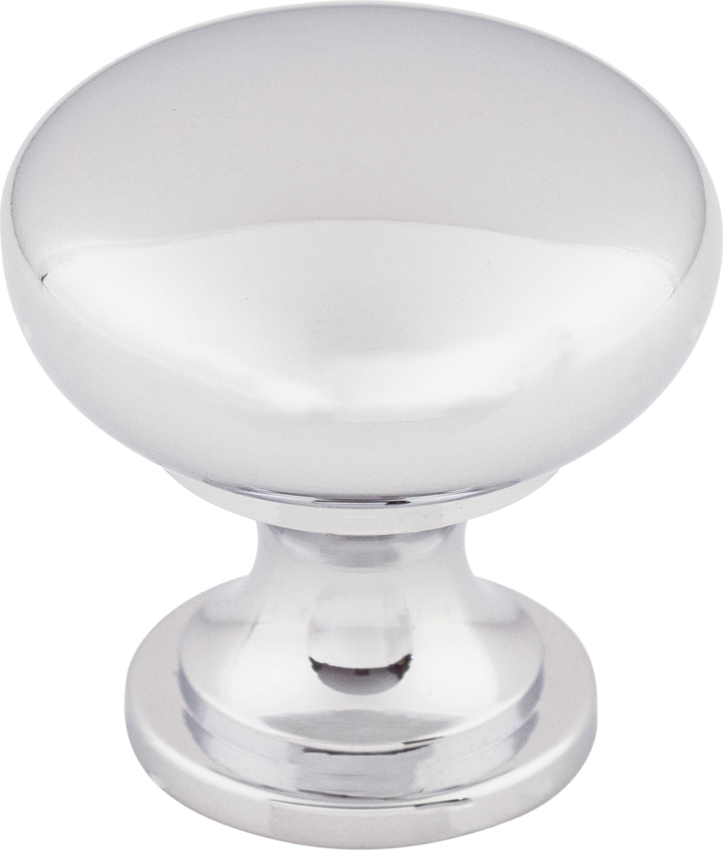 Top Knobs Hollow Series 1-3/16"L Knob, Polished Chrome