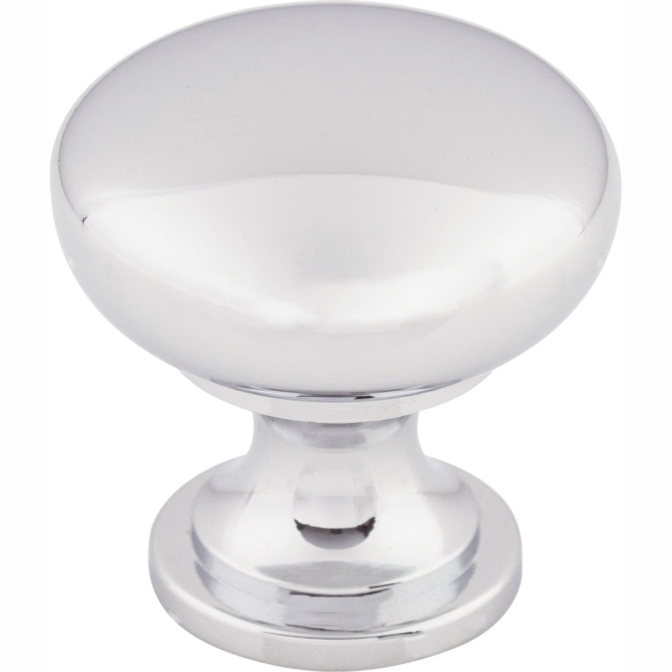 Top Knobs Hollow Series 1-3/16"L Knob, Polished Chrome