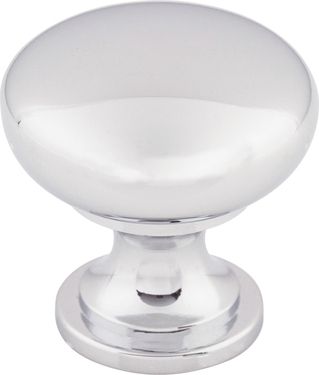 Top Knobs Hollow Series 1-3/16"L Knob, Polished Chrome