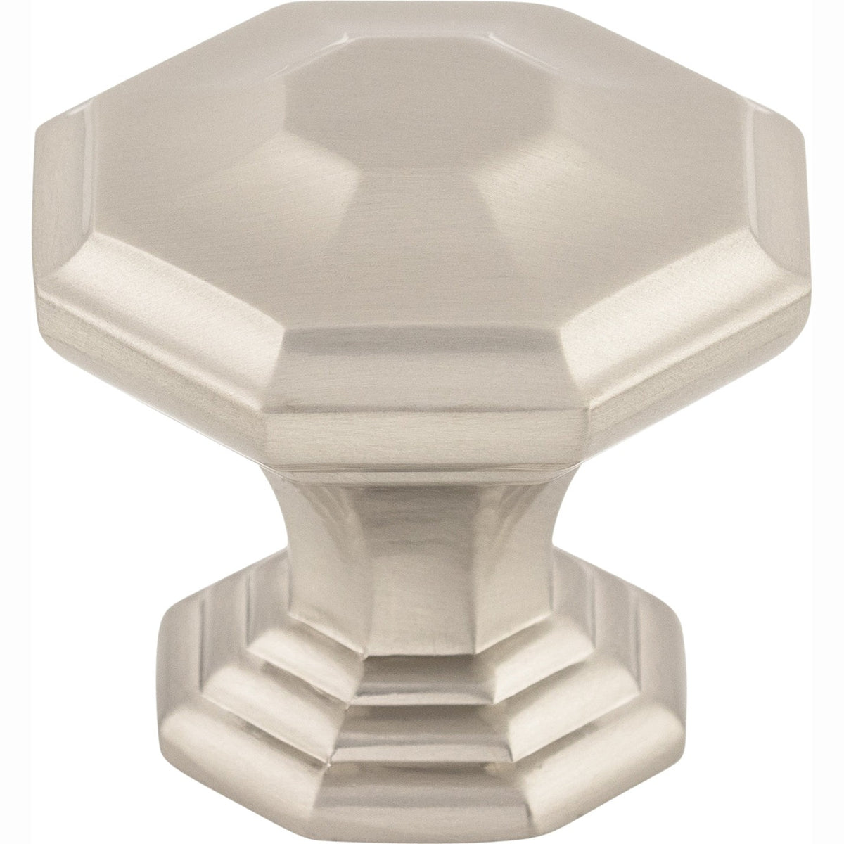 Top Knobs Chalet Series 1-1/2"L Knob, Brushed Satin Nickel