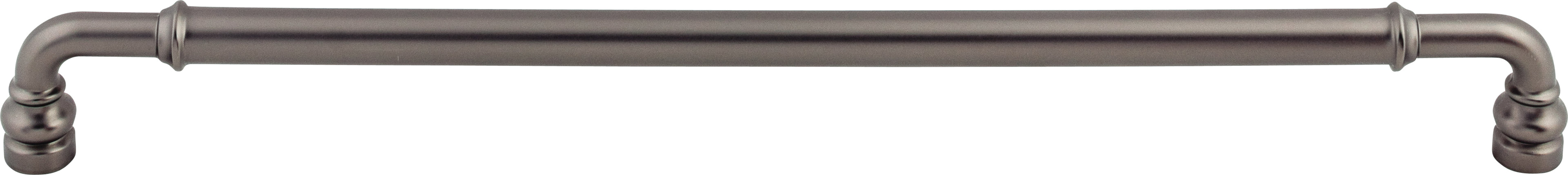 Top Knobs Brixton Series 12"(304mm) CC Pull, Ash Gray