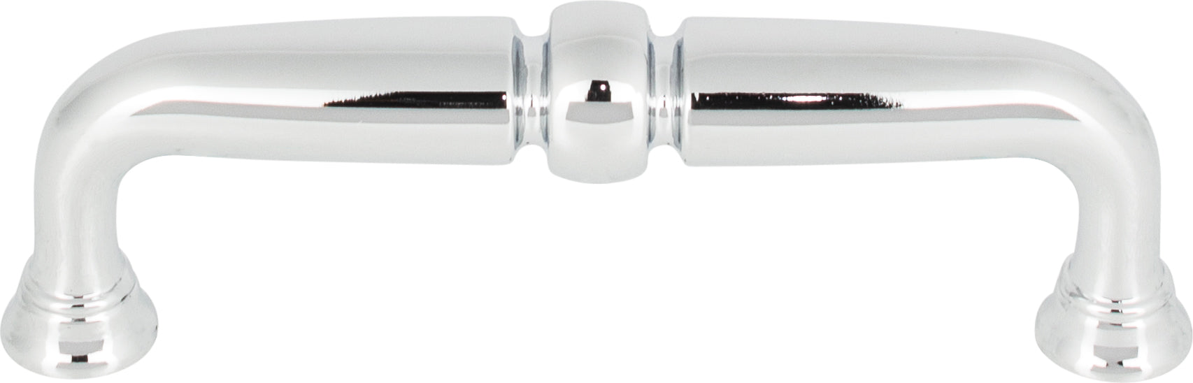 Top Knobs Henderson Series 3-3/4"(95mm) CC Pull, Polished Chrome