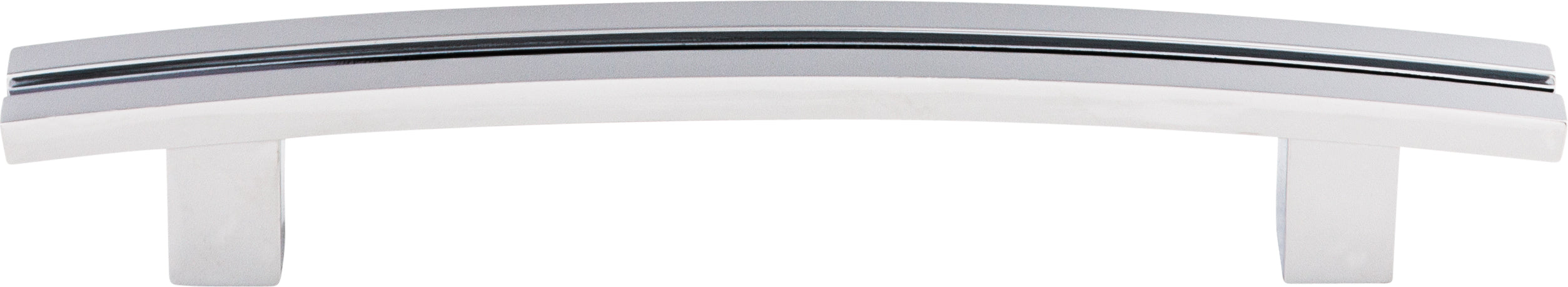 Top Knobs Inset Rail Series 5"(127mm) CC Pull, Polished Chrome