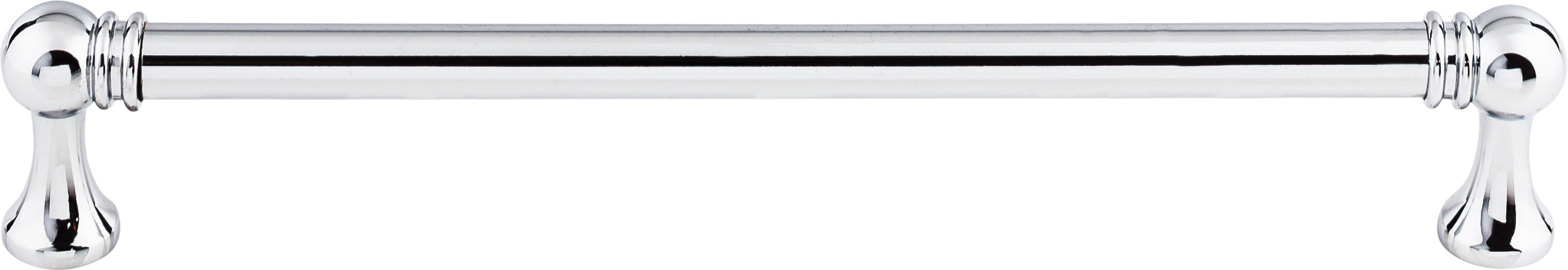 Top Knobs Kara Series 7-9/16"(192mm) CC Pull, Polished Chrome