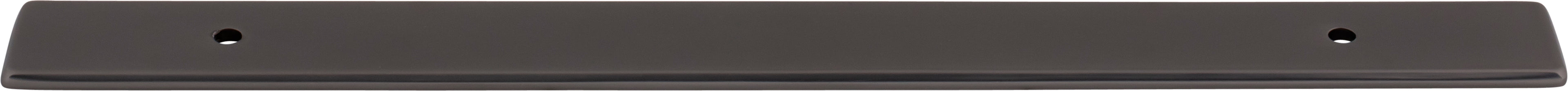 Top Knobs Radcliffe Series 7-9/16"(192mm) CC Backplate, Ash Gray