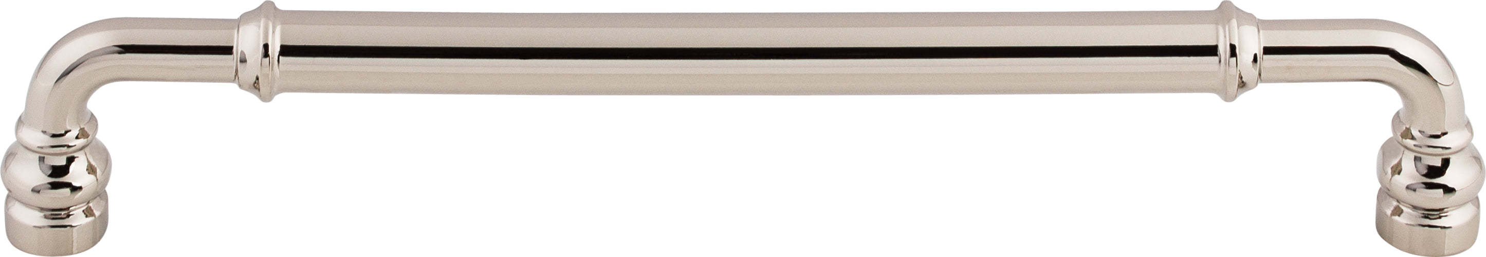 Top Knobs Brixton Series 7-9/16"(192mm) CC Pull, Polished Nickel