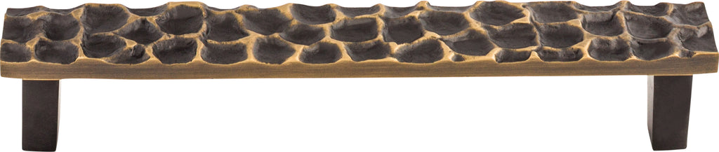 Top Knobs Cobblestone Series 6-5/16"(160mm) CC Pull, Brass Antique
