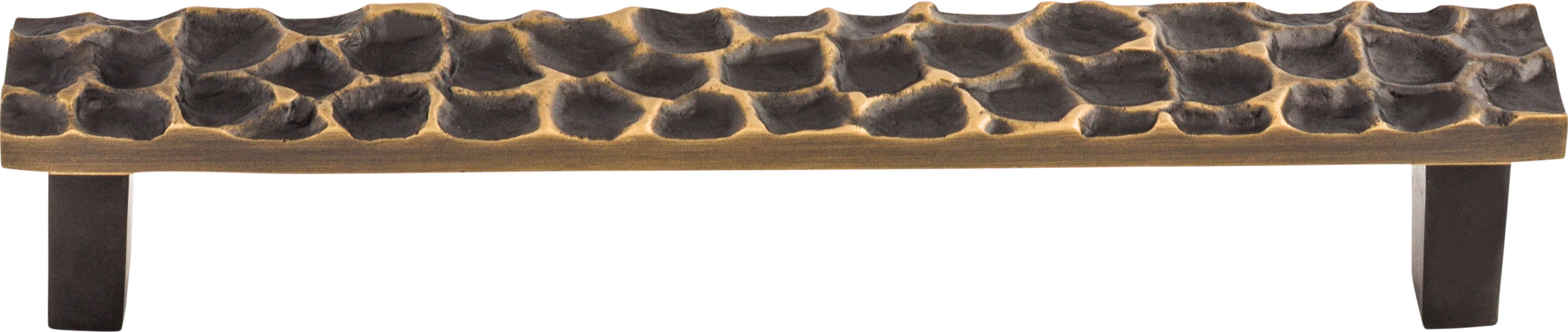 Top Knobs Cobblestone Series 6-5/16"(160mm) CC Pull, Brass Antique
