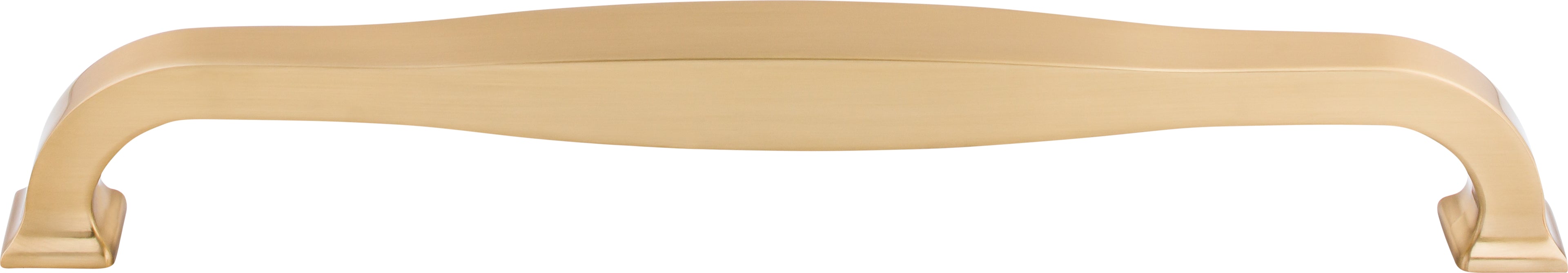 Top Knobs Contour Series 12"(304mm) CC Appliance Pull, Honey Bronze