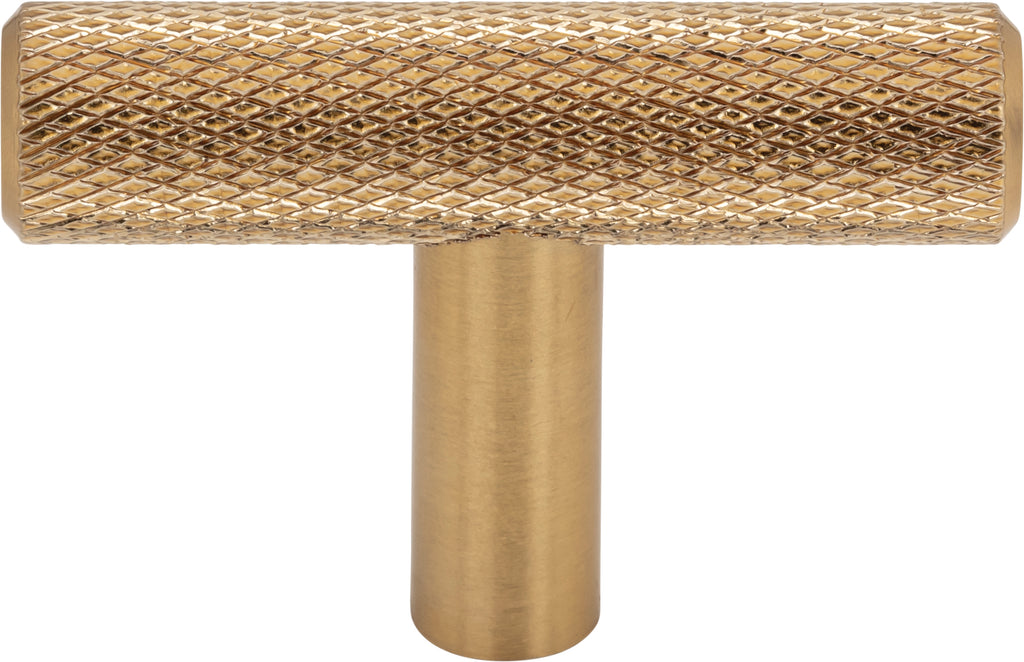 Top Knobs Prestwick Series 2"L T-Knob, Honey Bronze