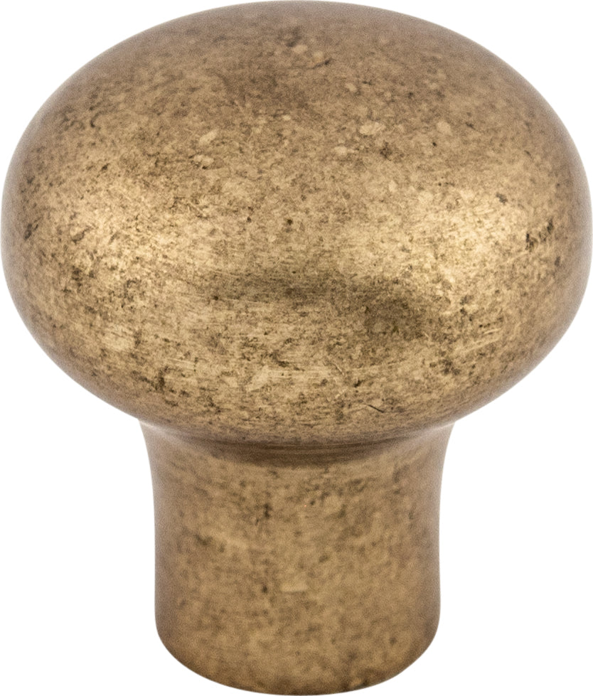 Top Knobs Aspen Round Series 7/8"L Knob, Light Bronze